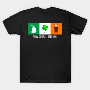 Annacurra Ireland, Gaelic - Irish FlagL T-Shirt